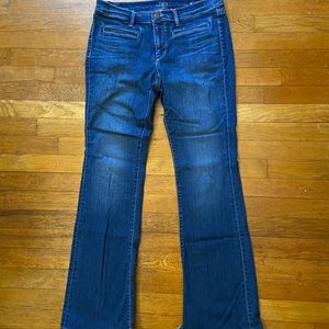 LOFT flair jeans